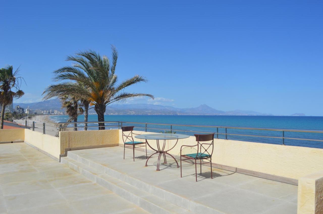 Espectacular Apartamento A Pie De Playa En Chalet Roquetes 阿利坎特 外观 照片