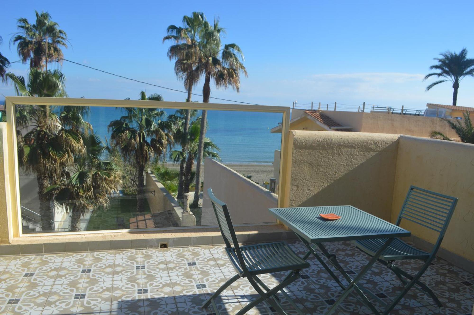 阿利坎特Espectacular Apartamento A Pie De Playa En Chalet Roquetes公寓 外观 照片