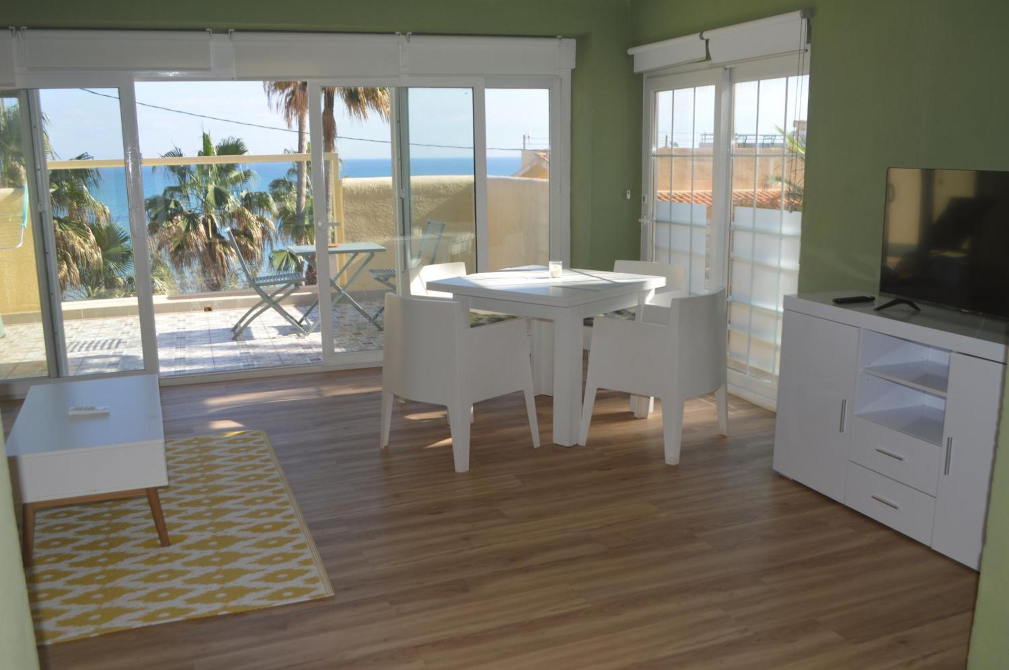 阿利坎特Espectacular Apartamento A Pie De Playa En Chalet Roquetes公寓 外观 照片