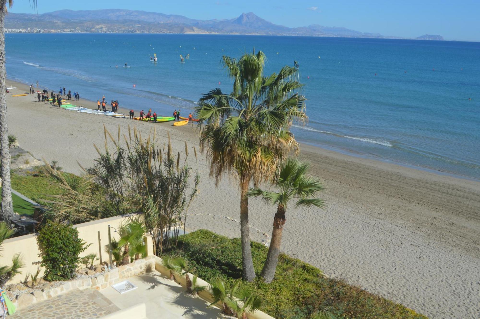 Espectacular Apartamento A Pie De Playa En Chalet Roquetes 阿利坎特 外观 照片